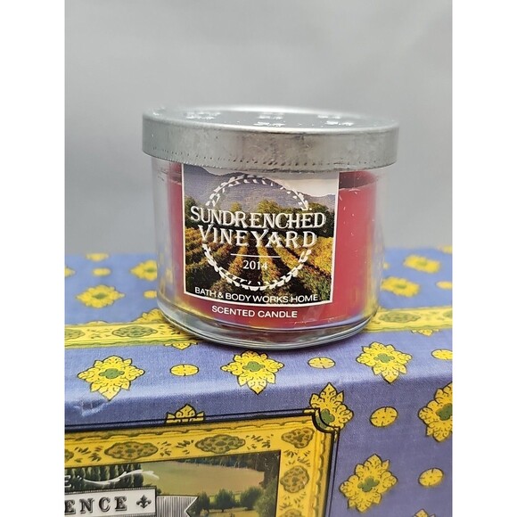 Bath & Body Works Provence Candles French Countryside Garden Fragrance Boxed Set - Picture 13 of 16